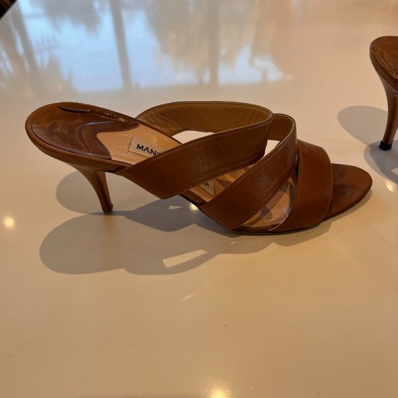 Manolo Blahnik sandels,  size 36.5 - Picture 2 of 5